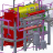 Steam boiler placement model / Model postavitve parnega kotla